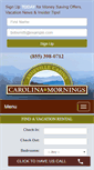 Mobile Screenshot of carolinamornings.com